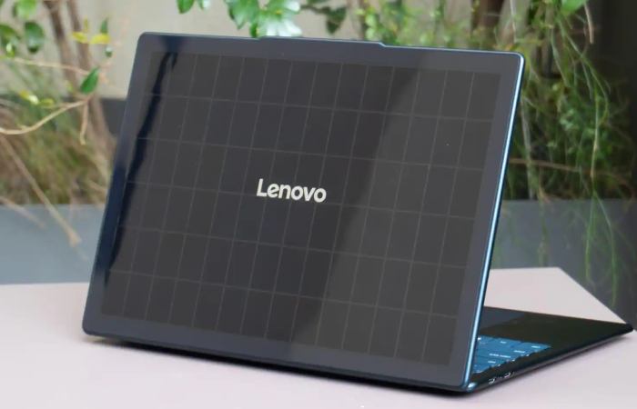 Lenovo's sun-powered concept laptop